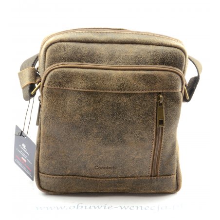 CANALETTO TORBA SKÓRZANA 304-140 J. BRĄZ CANALETTO TORBA SKÓRZANA 304-140 J. BRĄZ