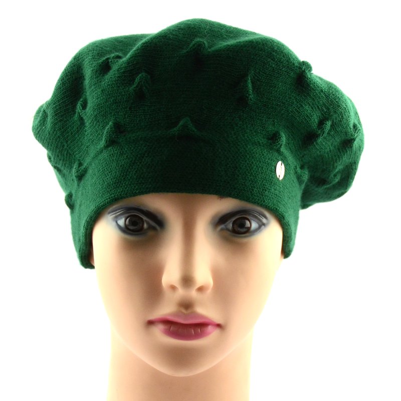 BABIONEK BERET DAMSKI BDZ24.03-ZIELONY
