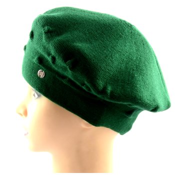 BABIONEK BERET DAMSKI BDZ24.03-ZIELONY