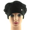 BABIONEK BERET DAMSKI BDZ24.03-CZARNY