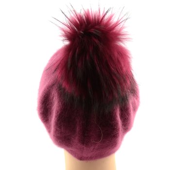 RABIONEK BERET DAMSKI AN24.17PNJ-BORDO