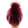 RABIONEK BERET DAMSKI AN24.17PNJ-BORDO