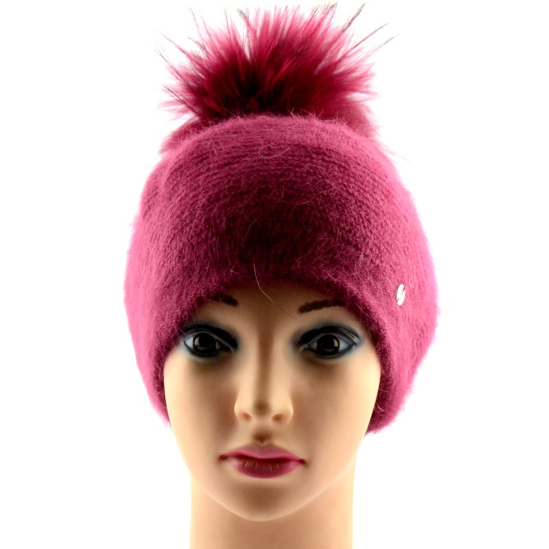 RABIONEK BERET DAMSKI AN24.17PNJ-BORDO