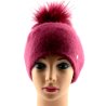RABIONEK BERET DAMSKI AN24.17PNJ-BORDO