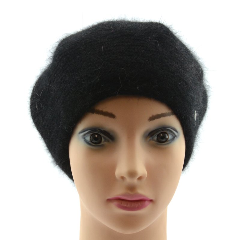RABIONEK BERET DAMSKI AN24.17-CZARNY