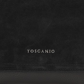 TOSCANIO TOREBKA SKÓRZANA TOS F256 CZARNY