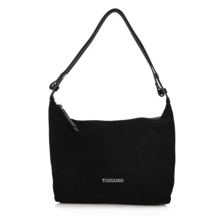 TOSCANIO TOREBKA SKÓRZANA TOS F208 CZARNY TOSCANIO TOREBKA SKÓRZANA TOS F208 CZARNY