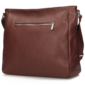 TOSCANIO TOREBKA SKÓRZANA TOS F214 BRĄZ D21