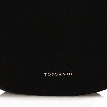 TOSCANIO TOREBKA SKÓRZANA TOS F217 CZARNY