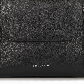 TOSCANIO PLECAK SKÓRZANY TOS C251 CZARNY D28