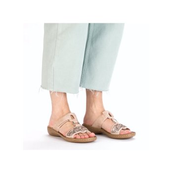 RIEKER KLAPKI  DAMSKIE 608K2-31
