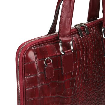 TOSCANIO TOREBKA SKÓRZANA TOS F272 BORDO
