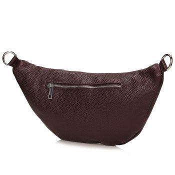 TOSCANIO NERKA SKÓRZANA TOS F198 BORDO D54