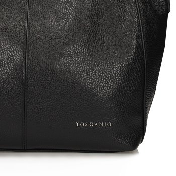 TOSCANIO TOREBKA SKÓRZANA TOS F277 CZARNY