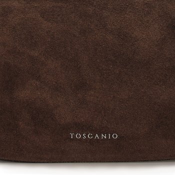 TOSCANIO TOREBKA SKÓRZANA TOS F270 C.BRĄZ D23