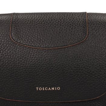 TOSCANIO TOREBKA SKÓRZANA TOS G28 CZARNY