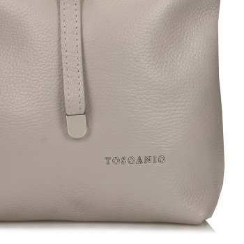 TOSCANIO TOREBKA SKÓRZANA TOS A88 J.SZARY D86