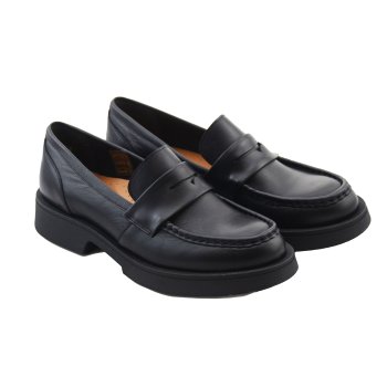 SEMPRE MOKASYNY DAMSKIE 25-683/CZARNY