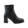 CAMBELL BOTKI DAMSKIE SKÓRZANE 25-10300BK