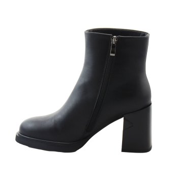 CAMBELL BOTKI DAMSKIE SKÓRZANE 25-10300BK