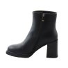 CAMBELL BOTKI DAMSKIE SKÓRZANE 25-10300BK