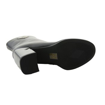 CAMBELL BOTKI DAMSKIE SKÓRZANE 25-10300BK