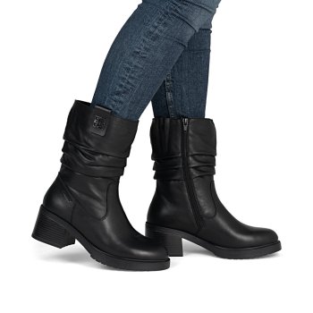 RIEKER BOTKI DAMSKIE SKÓRZANE Y5257-00