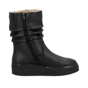 RIEKER BOTKI DAMSKIE SKÓRZANE 78858-00