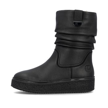 RIEKER BOTKI DAMSKIE SKÓRZANE 78858-00