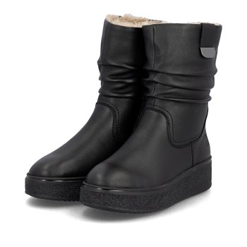 RIEKER BOTKI DAMSKIE SKÓRZANE 78858-00