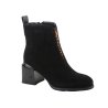 CAMBELL BOTKI DAMSKIE SKÓRZANE 25-98316BK