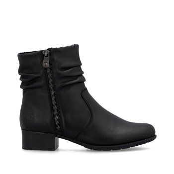 RIEKER BOTKI DAMSKIE SKÓRZANE 78656-00