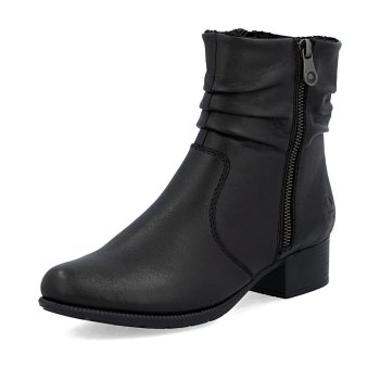 RIEKER BOTKI DAMSKIE SKÓRZANE 78656-00