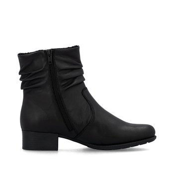 RIEKER BOTKI DAMSKIE SKÓRZANE 78656-00