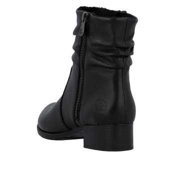 RIEKER BOTKI DAMSKIE SKÓRZANE 78656-00