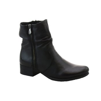 RIEKER BOTKI DAMSKIE SKÓRZANE 78656-00