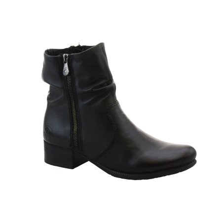 RIEKER BOTKI DAMSKIE SKÓRZANE 78656-00