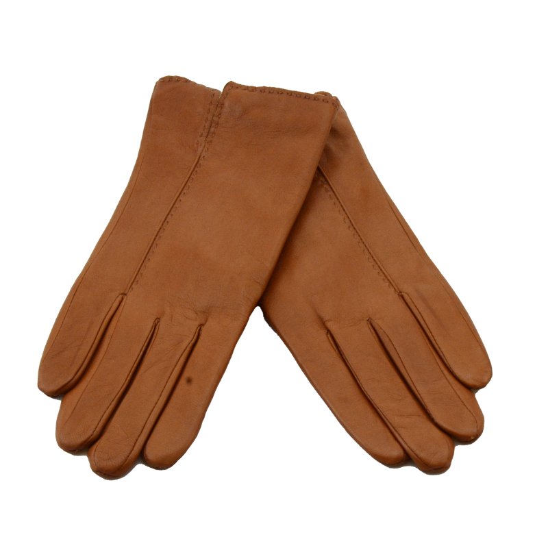 INSIGNIUM RĘKAWICZKI SKÓRZANE IR573 KL-S BRĄZ