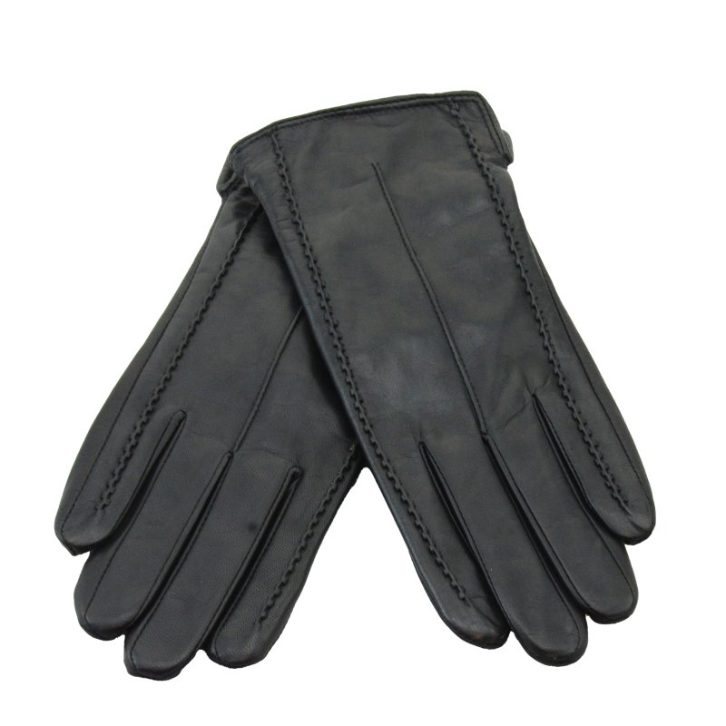 INSIGNIUM RĘKAWICZKI SKÓRZANE IR539 KC-L CZARNY