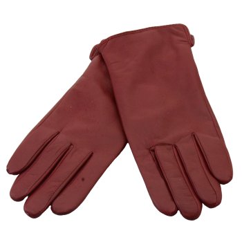 INSIGNIUM RĘKAWICZKI SKÓRZANE IR139 KD-M  BORDO