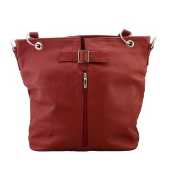 GALLA TOREBKA SKÓRZANA ELA 09-BORDO