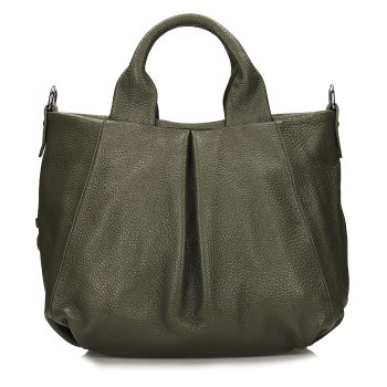 TOSCANIO TOREBKA SKÓRZANA TOS F125 ZIELEŃ D74