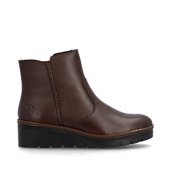 RIEKER BOTKI DAMSKIE SKÓRZANE X9165-27