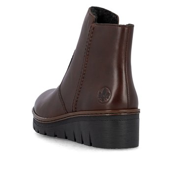 RIEKER BOTKI DAMSKIE SKÓRZANE X9165-27