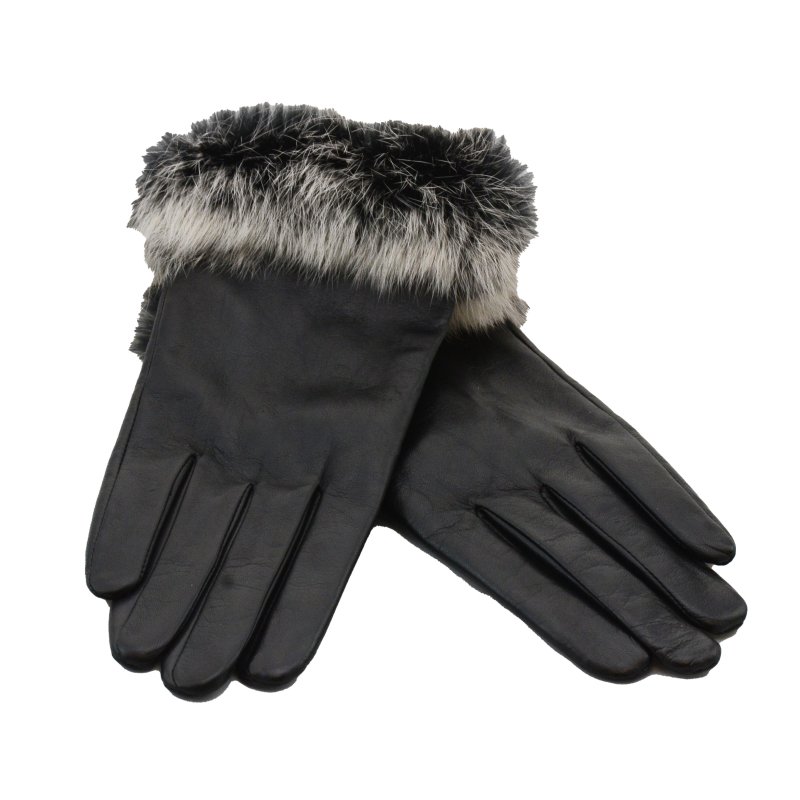 INSIGNIUM RĘKAWICZKI SKÓRZANE  DAMSKIE IR126 KC/XL