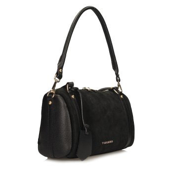 TOSCANIO TOREBKA SKÓRZANA TOS G163 CZARNY