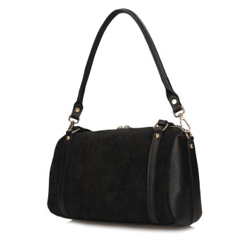 TOSCANIO TOREBKA SKÓRZANA TOS G163 CZARNY