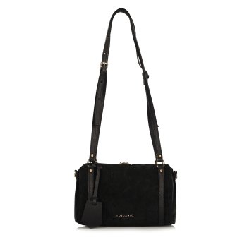 TOSCANIO TOREBKA SKÓRZANA TOS G163 CZARNY