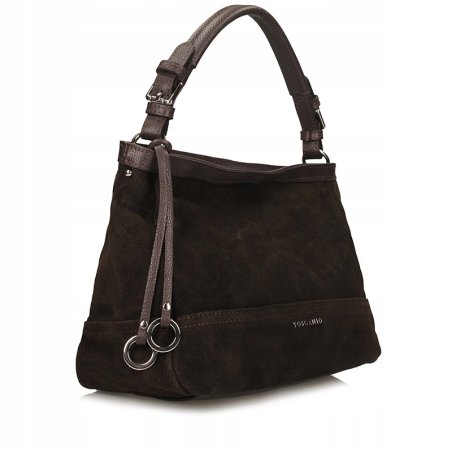 TOSCANIO TOREBKA SKÓRZANA TOS G126 C.BRĄZ D23