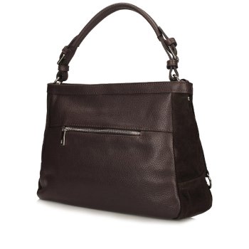 TOSCANIO TOREBKA SKÓRZANA TOS G126 C.BRĄZ D23